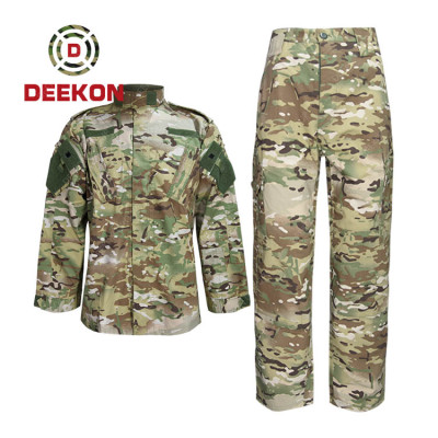 China Deekon Factory High Quality Angola Multicam Camo Uniform T/C 65/35 Military Army Uniforms