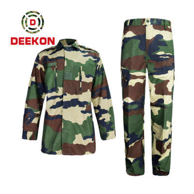 Military uniform factory Senegal Woodland Camouflage Military Clothing