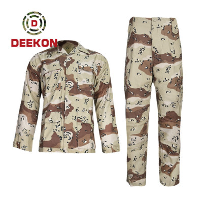 Best America 6 colour Desert Camo Pattern Plain Combat Uniform--BDU supply