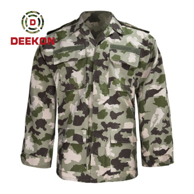 Nigeria Fire Retardent Camouflage 100% Cotton Army Combat uniform factory