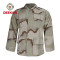 Factory Supply Three Color Desert Camouflage Military BDU  shirt