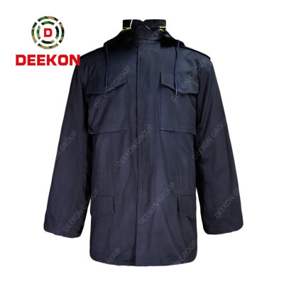 Deekon Military Jacket Factory Supply Dark Blue Color Windproof M-1965 Filed Jacket