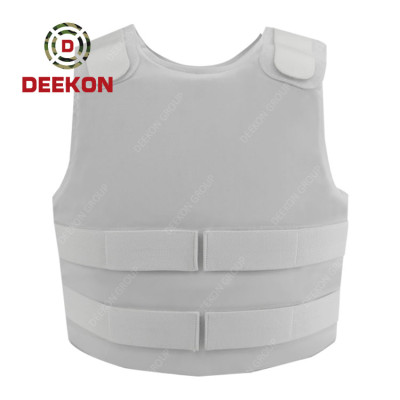 Manufacturer NIJ IIIA Protection Level White Bulletproof Vest Inner Wear Design