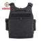 Supplier Bulletproof Vest Swat Black Plate Carrier with Pouches Level 3 Level 4