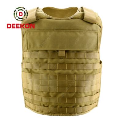 Manufacturer Molle Bulletproof Vest Customized Level 3a Fashion Khaki Combat Body Armor