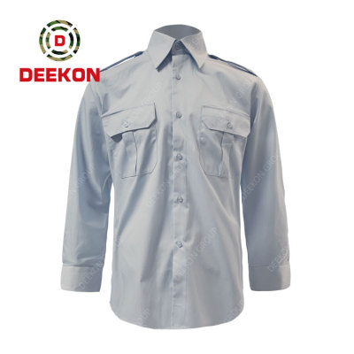 Deekon factory supply Men's military Combat  Tactical Long Sleeve Offical Camouflage Shirt
