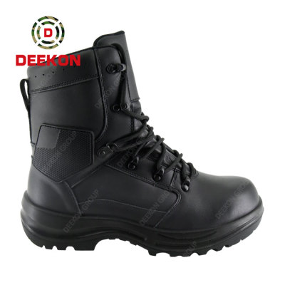Albania Solider Military Swat Tactical Army US. Rubber Sole Leather Boots