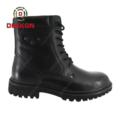 Deekon Group New Design Geniune Leather Tactical Boots