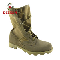 High Quality men Combat Assault Outdoor Desert Training Leather Anti-Slip Desert boot