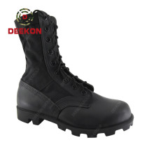 Army Safety Shoes Military Combat Tactical Cow Leather boots
