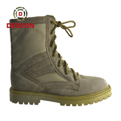 Anti-slip Camping Work Shoes Tactical Hiking Boots For Military Army Using