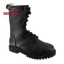 Men's Army Military Jungle Leather Combat Outdoor Work Walking Boots