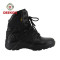 Deekon Men Light Weight Black Suede Leather Tactical Combat Boots