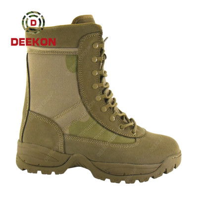 Thailand New Arrival Hiking Military Tactical Combat Shoes Boots