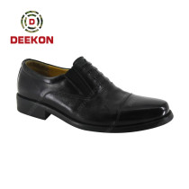 Deekon Supplied Police Officer Smooth Leather Men Formal Shoes