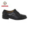 Factory Direct Genuine Leather Oxford Rubber Outsole Formal Black Police Military Shoes