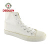 High Quality Custom Rubber Outsole Shoes Casual White Canvas Shoes