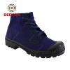 Military Blue Color Outdoor Army Military Combat Canvas Shoes