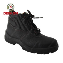 Hot Sale Genuine leather Military Safety Army Footwear for Men's