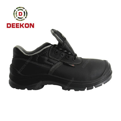 Deekob Men's Lace up army safety shoes Military Tactical Boots