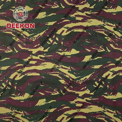 CVC 60/40 French Twill Camoflage Fabric with Waterproof for Military Apparel Company