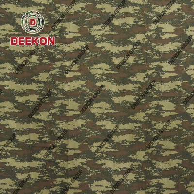 Azerbaijan Army CVC 65/35 Ripstop & Twill for Winter& Summer Military Uniform Fabric with Waterproof Factory