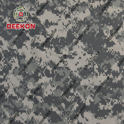Grey Digital CVC 65/35 Ripstop & Twill for Winter & Summer Military Uniform Fabric for Philippines Supplier