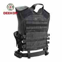 Wholesale Tactical Police Vest Factory Black Molle Vest Manufacturer for Police