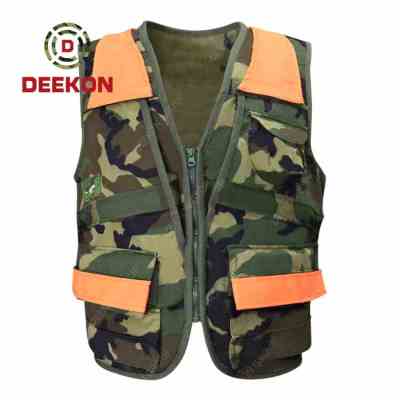 Camouflage Military Tactical Nylon Vest Supplier for Army Use