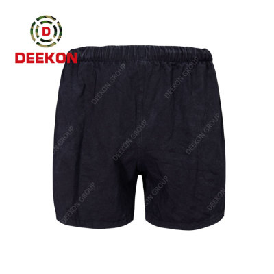 Deekon Military Trousers Factory for the Black 100% Cotton Soft Under wear for Serbia Army