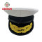 China Factory Supply White Color Korea Military Peak Cap Officer Ceremony Hat