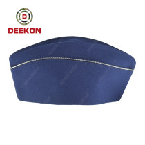 Deekon Supply Dominica Dark Blue Garrison Cap for Military Army Using