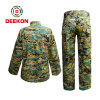 military uniform factory Best Panama Woodland Military Camo T/C 65/35 Army Jacket with Tactical Trousers