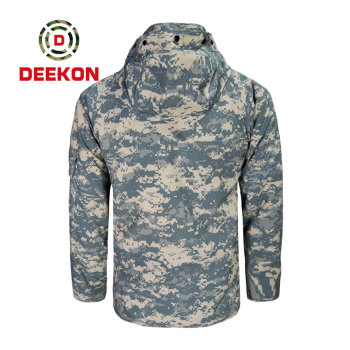 Deekon military jacket factory for Digital Camouflage New Design Outwear Polyester jacket