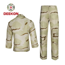 China Supply Hungary 3 colour Desert Camouflage TC Military Uniform--Battle Dress Uniform