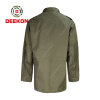 Deekon factory Fashion OEM Custom Mens Two Pockets Curved Hem 100% Cotton Military Shirts