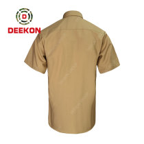 Deekon company supply Panama Uniform Tactical Short Sleeve Quick Drying Breathable Military Outdoor Shirts