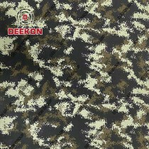 Thailand Woodland Digital Camouflage 100% Nylon Backpack Fabric Supplier with Waterproof Company