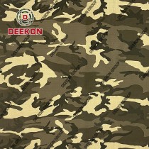 Desert Camouflage Factory T65/C35 Ripstop Fabric with Teflon for Military Cloth Supplier
