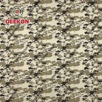 TC 65/35 Ripstop & Twill Camo Fabric with Anti-Bacteria for Militar Fatigues Supplier