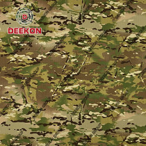 Multicam  Manufacturer NC 50/50 Military Cotton 50% / Polyester 50% Ripstop Uniform Textile for Tender with Waterproof