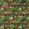 Green Woodland CVC 50/50 Twill Camo Fabric with Anti-Wrinkle Free for Military Fatigues Supplier