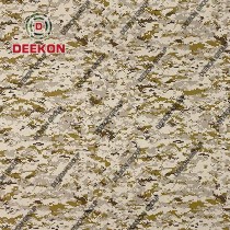 Desert Digital Supplier Nylon 50% / Cotton 50% Camo Fabric with Anti-Bacteria Waterproof