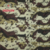 6 Color Desert Chocolate TC 65/35 Ripstop Camo Pattern Fabric Supplier for Combat Uniform