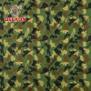 Supplier 100% Polyester Ripstop Woodland Camo Fabric with Waterproof PVC Coated for Nigeria Army