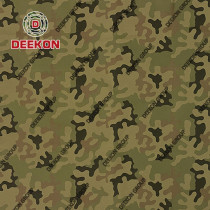 100% Nylon 6.6 500D Poland Panther Camo Synthetic Fabric with IRR WR PU Coated for Military Backpack