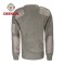 Deekon factory supply customized Grey color V-neck collar  Long Sleeve Sudan military army wool sweater