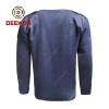 Deekon company manufacture blue color V-neck collar  Long Sleeve Albania military army wool sweater