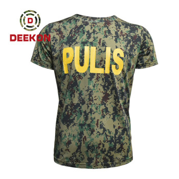 Military shirt supply Woodland Digital Camouflage with Printed LOGO for Philippines Army