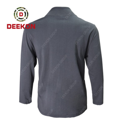 Deekon Shirts Factory Direct High Quality Long Sleeve 100% Cotton Men Shirts for Serbia